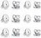 12 Stück 925 Sterling Silber Ohrstecker Verschlüsse, TUIOLUI Flacher Verschluss Ohrstecker Ohrstopper Sicher Ersatz für Ohrring Hypoallergen Flache Runde Ohrstecker Ohrring Stopper