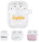BUGMKCS - Custodia per auricolari con nome personalizzato per Apple AirPod 1, 2 e 3, AirPod Pro 1 e 2 generazione, custodia per auricolari BUGMKCS personalizzata, custodia per auricolari con