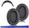Adhiper WH-CH710N Replacement Earpads Cushions Headband Pad for Sony WH-CH700N, WH-CH710N, WH-CH720N Headphone, Protein Leather Headphone Ear Pads, Silicone Headband Protector(Black)