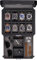 ROTHWELL Uhrenbox aus Leder mit 8 Schlitzen und Aufbewahrungsschublade – luxuriöser Schmuck-Organizer, verschließbare Vitrine, Echtglas-Oberseite – Uhrenbox-Organizer für Damen und Herren