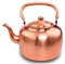 Bouilloire en cuivre pur de grande capacité pour la fabrication de casseroles et de soupe en laiton à l'ancienne