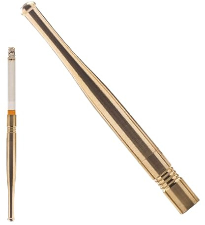 Porte-cigarette pour femme, embout de cigarette réutilisable, avec filtre, étui à cigarettes portable pour femme, adapté à 3 tailles de cigarettes