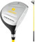 GOPLUS Fairway 3 Golfschläger Holz, 86 cm Golfschläger für 8-10 jährige Rechtshänder, aus Aluminiumlegierung mit Schlägerhaube, Fiberglasschaft & Gummigriff, Jungen & Mädchen