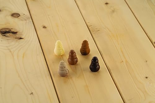 Silikomart Scg062 Snowman Silikonform für Pralinen in Form eines Schneemanns