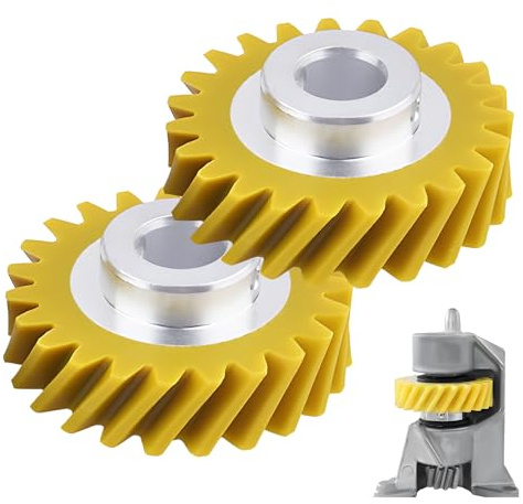 Replacement W10112253 Mixer Worm Gear for KitchenAid 4.5QT & 5QT | Stand Mixers Compatible with Whirlpool Kenmore 4161531 4162897 4169830 WPW10112253 WPW10112253VP 5K45SS 5K5SS 5KPM5(Nylon)