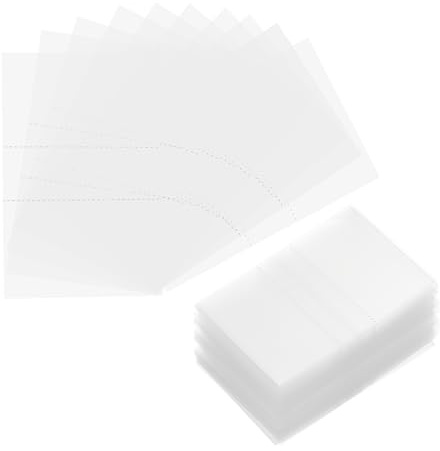 QUARKZMAN 400Stk Klare Perforierte Schrumpfbänder 40x30mm Für Flaschen