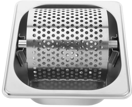 JECOMPRIS Rotella per Burro in Acciaio Inox 1l Supporto, Rullo Spalmatore per Hamburger e Toast, Applicatore Burro per Barbecue e Pasticceria, Strumento per Imburrare Pane e Torte per Uso