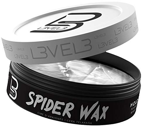 Level 3 Spider Wax - Long Lasting and Strong Hold L3 - Improve your Hair Volume and Texture - Level Three Hair Wax for Men…