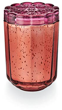 Illume Go Be Lovely Duftkerze im Glas, Pink Pepper Fruit Flourish, 7,6 cm L x 7,6 cm B x 2,5 cm H