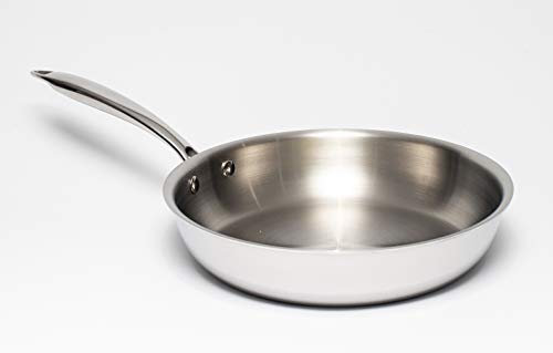 Zinel 5020 Tri-Ply Stainless Steel Frying Pan, 20cm