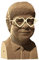 3D-Puzzle aus Karton Skulptur Motiv: Elton John, Alter ab 14 Jahre, 118 Teile, ca. 18 cm H