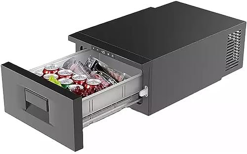 ZCBYBT 22L Outdoor Picnic Cooler Drawer Auto Car Refrigerator 12V/24V Portable Freezer Fridge, for Camping,Travel and Road Trip