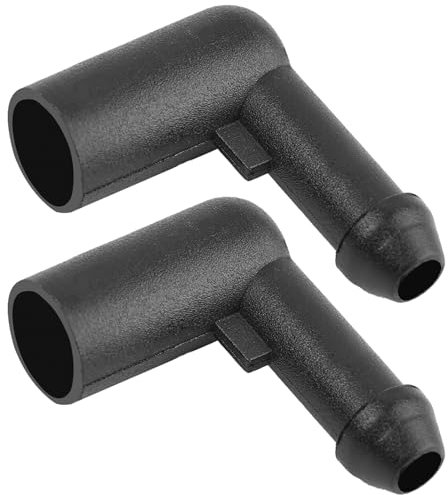 XUKEY Confezione da 2 connettori per tubi del liquido lavavetri per Vauxhall Vastra H/Corsa D/Zafira B 13171805 13257350 1452941 connettore del tubo dell'auto collegamento del tubo della rondella