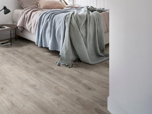 PVC Bodenbelag Vinylboden in massiver Holz Art, Zuschnitt (2m breit, 3m lang)