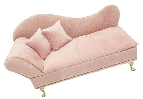 Limtula Puppenhäuser im Maßstab 1:6, Sofa-Modell, Schmuckhalter für Puppen und Miniaturen, Einrichtung, Modellbau-Zubehör