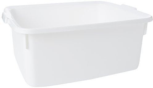 Addis 517639 Plastic Butler Large Rectangular Bowl, White, 12.5 Litre, 33 x 42 x 17 cm