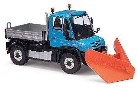 Busch H0 Unimog U 430 mit Spitzpflug