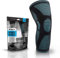 POWERLIX Kniebandage für Damen/Männer, Kompression Kniestütze für Meniskusriss, Arthritis, Linddert Kniescherzen, ACL, Laufen, Gewichtheben, Basketball, Volleyball, Sport, Blau, XXL