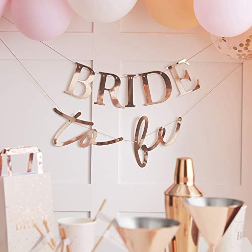 Ginger Ray Wimpelkette für Junggesellinnenabschied Bride To Be