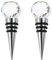 2pcs Crystal Wine Stoppers Beverage Bottle Stoppers Saver Sealer Wine Accessories for Wine Bar Holiday Wedding Party