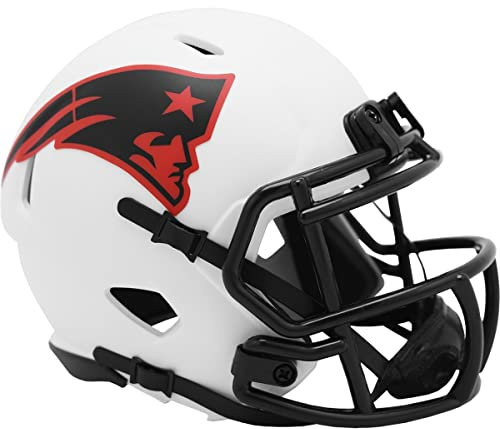 NFL Mini Helm Speed New England Patriots Lunar Eclipse Footballhelm