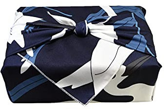 TONGYOU Japanisches traditionelles Furoshiki-Wickeltuch für Mittagessen oder Bento, dekorative Tischdecke -A09