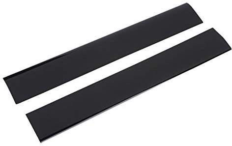 Ersatz-Faceplate-Abdeckung, PS3 Slim Ersatz-Spielkonsolen-Shell Schwarz Ersatz-Faceplate-Abdeckungs-Shell-Gehäuse Links rechts für PS3 Slim-Konsole