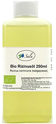 Sala Rizinusöl kaltgepresst BIO 250 ml PET Flasche
