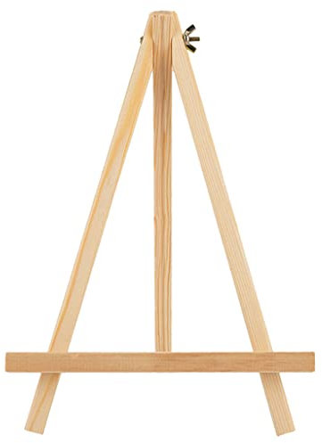 Chevalet en bois, 6 tailles au choix, trépied pour adultes, support de toile réglable, vis réglable, pour affichage de peinture – 20 x 30 cm