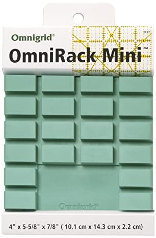 Omnigrid 2117 OmniRack Ruler Storage Lineal-Aufbewahrungsregal, mintgrün, 4.1 x 5.7 (Mini)