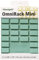 Omnigrid 2117 OmniRack Ruler Storage Lineal-Aufbewahrungsregal, mintgrün, 4.1 x 5.7 (Mini)