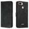 Lihondar Funda para Huawei P8 Lite 2017, Premium PU Cuero Billetera Tapa Flip Protectora Carcasa Libro Case Magnético con Tapa y Ranura para Tarjetas Piel Cartera para Huawei P8 Lite 2017 (Negro)