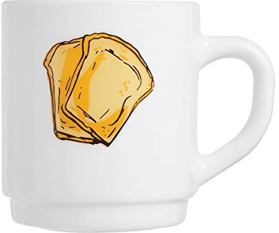 Luminarc Gourmandise Tartine Taza de Vidrio (29 cl)