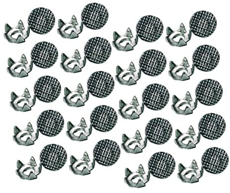 DIKACA 20st Steigeisen Spikes Ausrüstung Zum Eisangeln Schuhgreifer Gehgriff Spikes Eisstollen Spikes Schuhe Anti-rutsch-spikes Schuhe Eisgriffe Eisboden Reisen Stahl Zubehör Ersatzteil