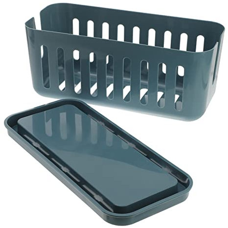 jojofuny Abs Material Strip Cover Cable Organizer Phone and Tablet Holder Cable Box