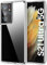 HOOMIL Cover per Samsung Galaxy S21 Ultra 5G 6,8 Pollici, Custodia Anti-Ingiallimento, Antiurto e Anti-Graffi, Retro Rigida Trasparente - Crystal Clear