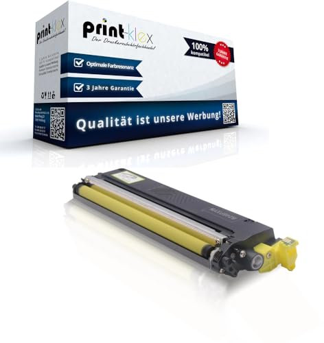 Print-Klex Tonerkartusche kompatibel für Brother MFC-L 3760 CDW MFC-L 8300 Series MFC-L 8340 CDW MFC-L 8390 CDW TN 248XLY TN248 TN-248XLY TN248XLY Gelb Yellow - Office Line Serie