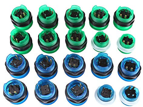 Kit de Pièces de Jeu, 2 Joysticks de Carte USB, Boutons d' LED, Alimentations électriques de Contrôle