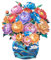 Einladungskarten Neutral Muttertags-Kartentisch, 3D-Drei-Büttenpapier-Schnitzgrenze, Muttertags-Vase-Karte Musikkarte Kinder (E, One Size)