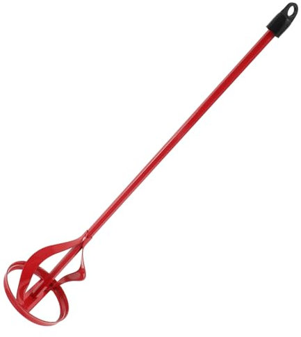 AUTSUPPL Concrete Mixer Drill Attachment for Efficient Mixing of Paint and Grouting Heavy Duty Mixing Rod Compatible with Electric Drills Practical Tool for Quick Mixing Tasks