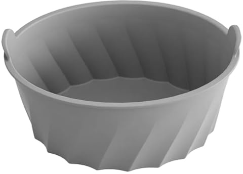 Slow Cooker Liner Non-Stick-Lecksicherheit Silikon Crock Pot Liner Wiederverwendbarer Slow Cooker Teiler Einsatz mit Griff für 6-7qt Pot Spülmaschine Safe