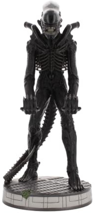 Cableguys Alien Xenomorph - Supporto per controller e porta telefono, accessorio e statuetta per desktop e gamer, compatibile con Xbox, PlayStation e la maggior parte dei controller