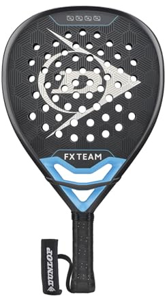 DUNLOP FX Racchetta da Padel – Telaio in Grafite e Carbonio – Per Giocatori Junior, Principianti e Avanzati