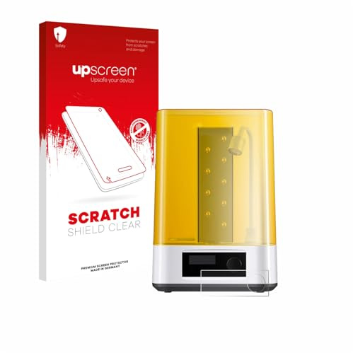 upscreen Schutzfolie für Anycubic Wash & Cure 3 – Made in Germany, Kristall-klar, Kratzschutz, Anti-Fingerprint