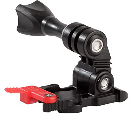iSHOXS Pro Slider Flexible - verstellbare Schnellspann-Schnalle mit Sicherungssystem passend für GoPro und kompatible Sport- und Action-Cams, Fahrradhalterung Zubehör