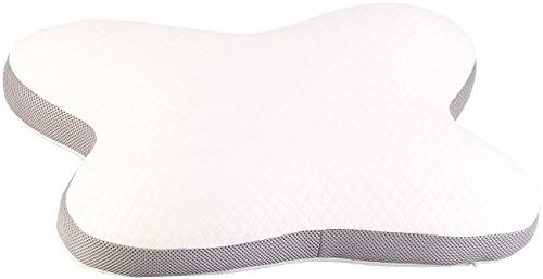 newgen medicals Seitenschläferkissen: Memory-Foam-Schmetterlingskissen für Seiten- und Bauchschläfer (Memoryschaumkissen, Seitenschläferkissen Schmetterling, Bauch)