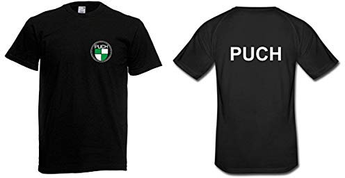 Camiseta, diseño de Puch Negro L