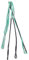AMEYXGS Bogenschießen 60-70 Zoll Bogensehne Handgefertigte Ersatz-Bogensehne für traditionelles Recurve-Bogen-Langbogen-Zubehör (Cyan-blau und weiß, 70 Zoll)