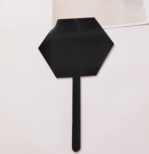 12 STÜCKE Blank Sechseck Acryl Kuchen Topper, Personalisierte Kuchen Topper, DIY Kuchen Topper, Kuchen Topper Rohlinge