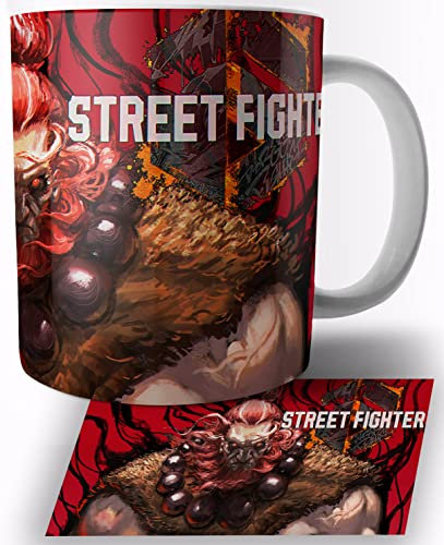 Street Fighter Akuma Keramik Becher 325ml Tasse Mug